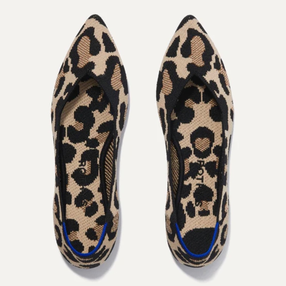 NEW! Rothy’s the Point shoes in Desert Cat